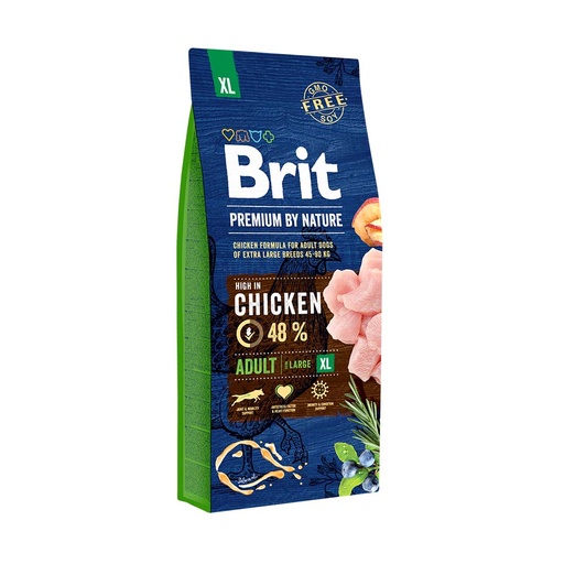 [PC03722] Brit PBN Adult Extra Large Breed Chicken 15Kg