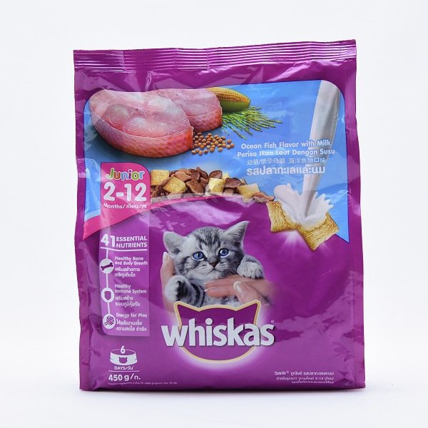 Whiskas kitten ocen fish & milk 1.1Kg