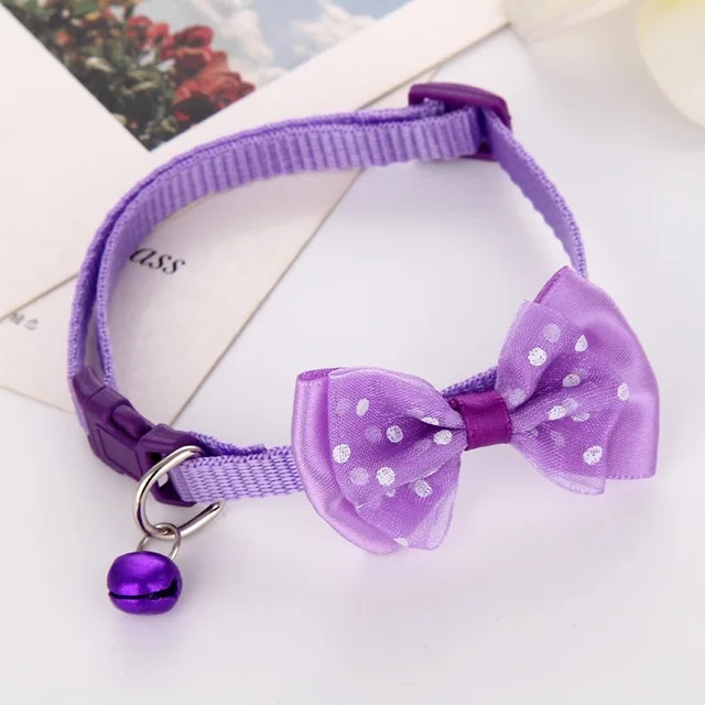 Neck Collar With Bow 1.0cm
