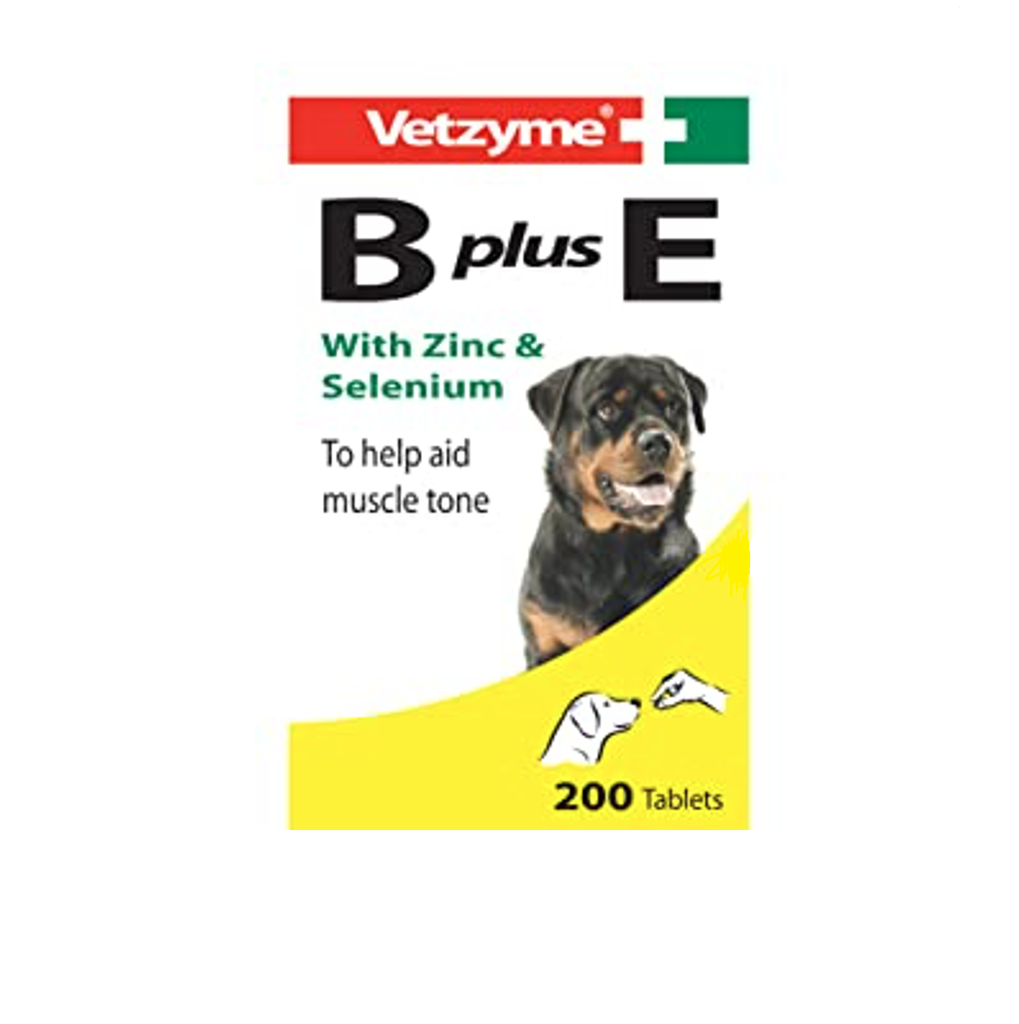 Vetzyme B+E 200 tablets
