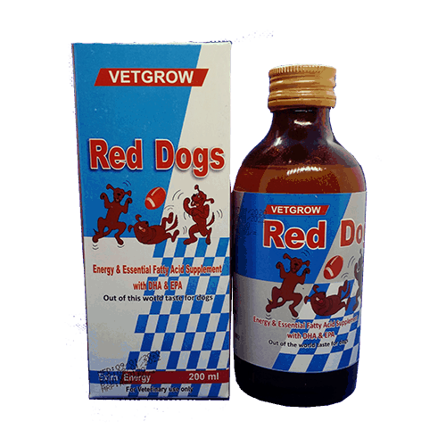 Vetgrow red dogs syrup 200ml