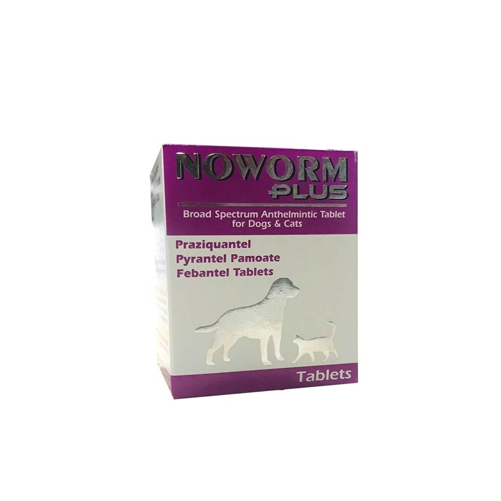 [PC03153] Noworm Plus Tablet 100's, Rs.200.00