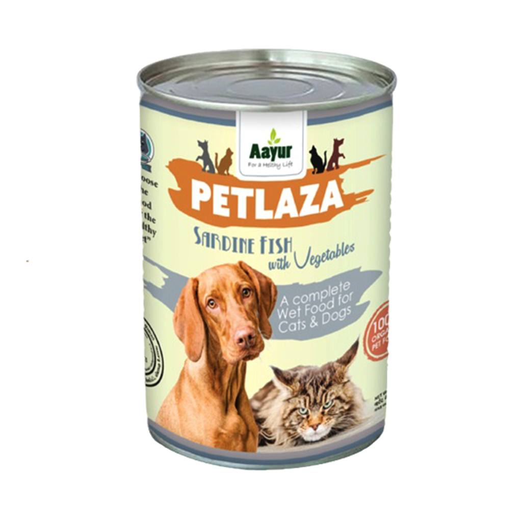 [PC03249] Aayur Cat & Dog Adult Sardine Fish With Vegetable 380g, Rs.590.00