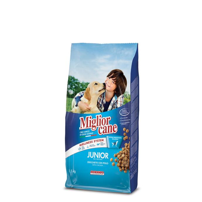 Miglior Cane Junior Kibbles With Chicken 1.5Kg