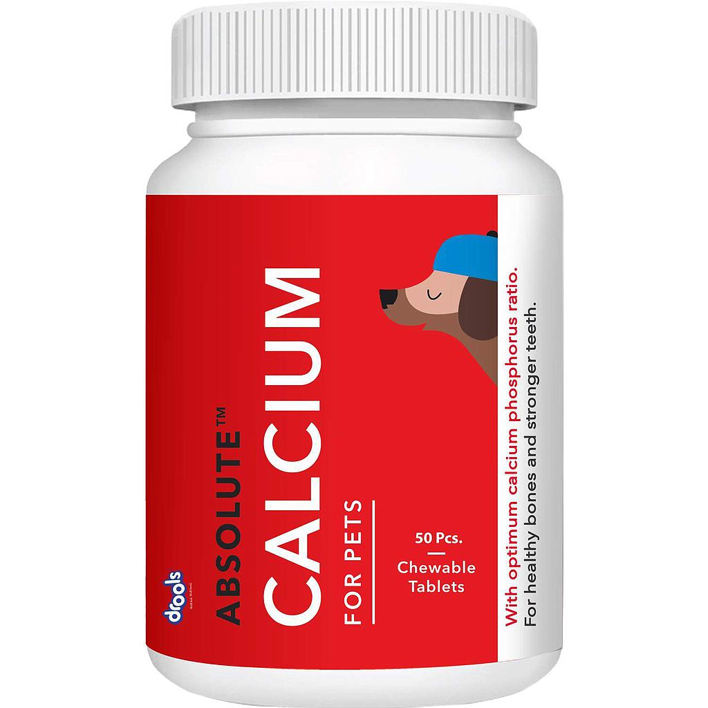 [PC00622] Drools Absolute Calcium 50 Tab, Rs.1,070.00