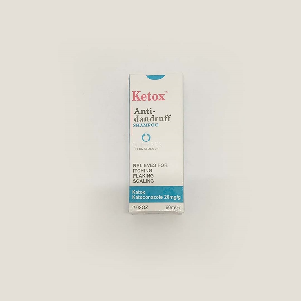 [PC03000] Ketox Anti Dandruff Shampoo 60ml, Rs.970.00