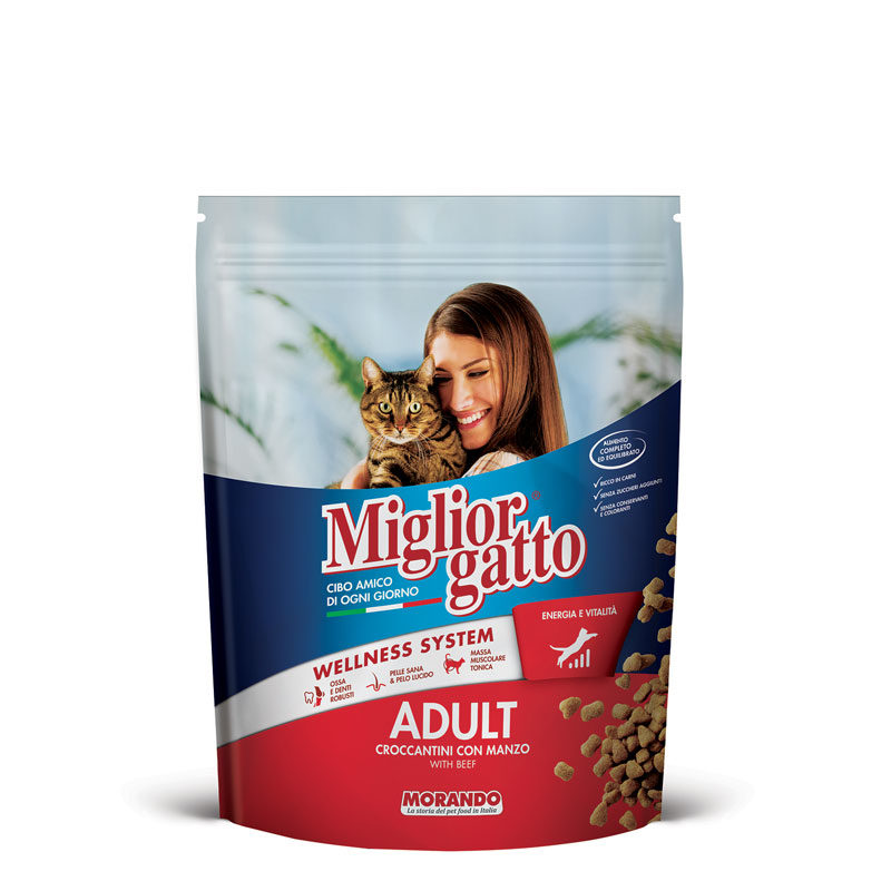 [PC02393] Miglior Gatto Adult Kibbles With Beef 400g, Rs.1,250.00