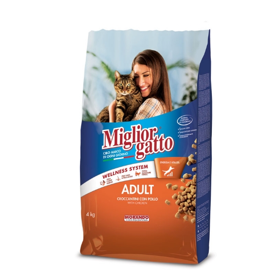 [PC01246] Miglior Gatto Adult Kibbles With Chicken 4Kg, Rs.7,950.00
