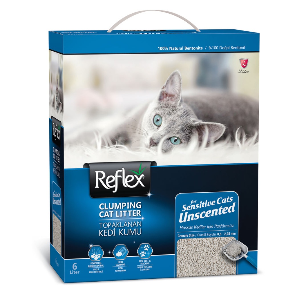 [PC02901] Reflex Cat Litter Unscented 10L, Rs.3,950.00