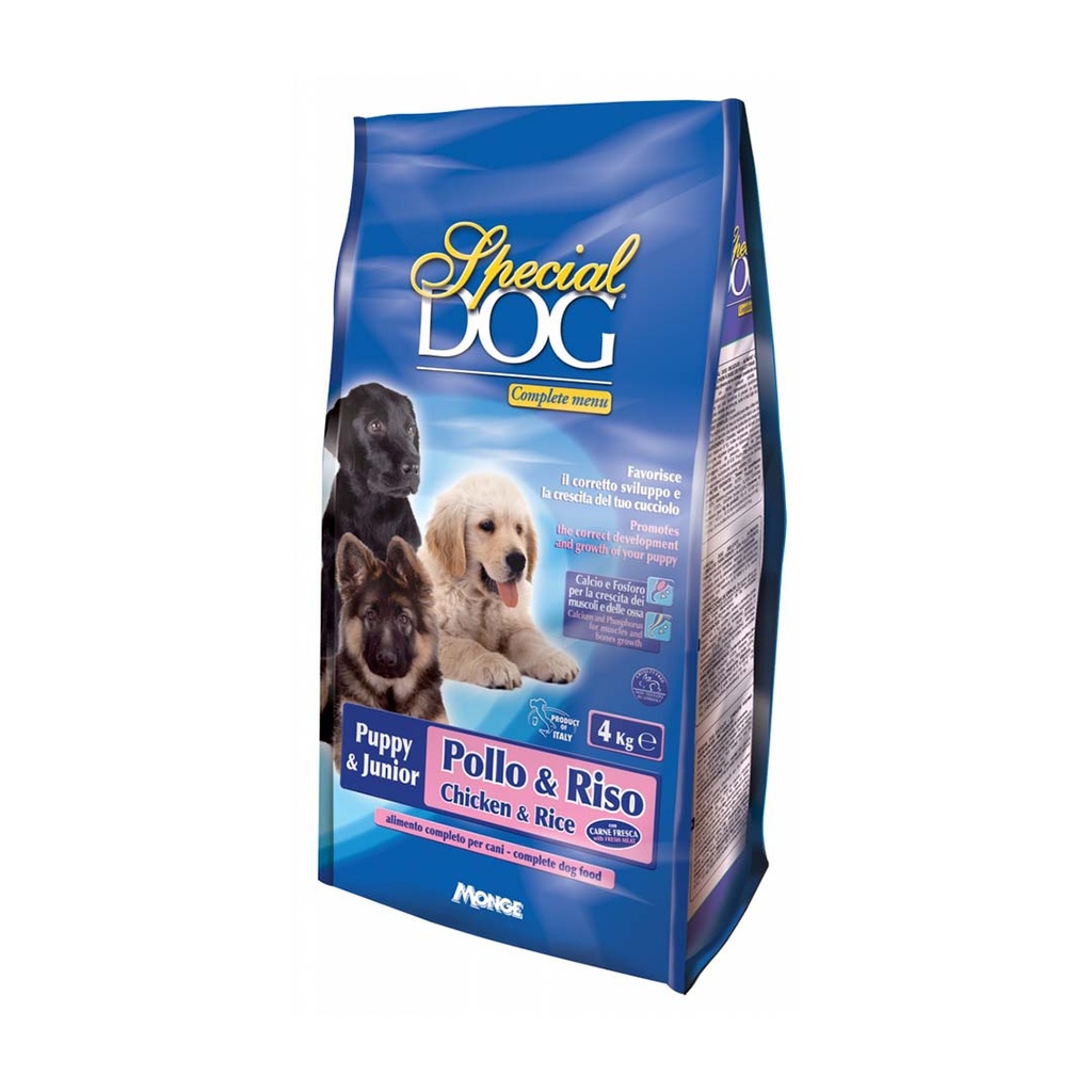 [PC03220] Special Dog Puppy & Junior Chi &Rice 15kg, Rs.1.00
