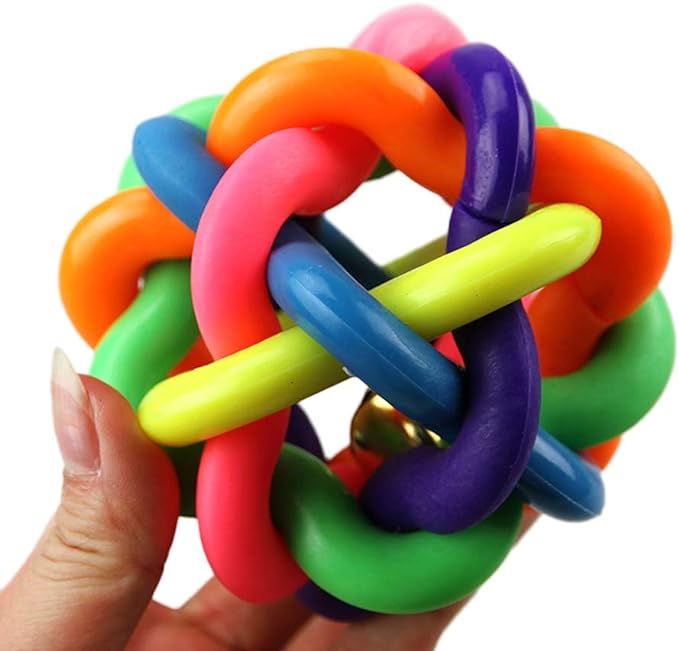 [PC02036] Toy Ball With Bell - S, Rs.380.00