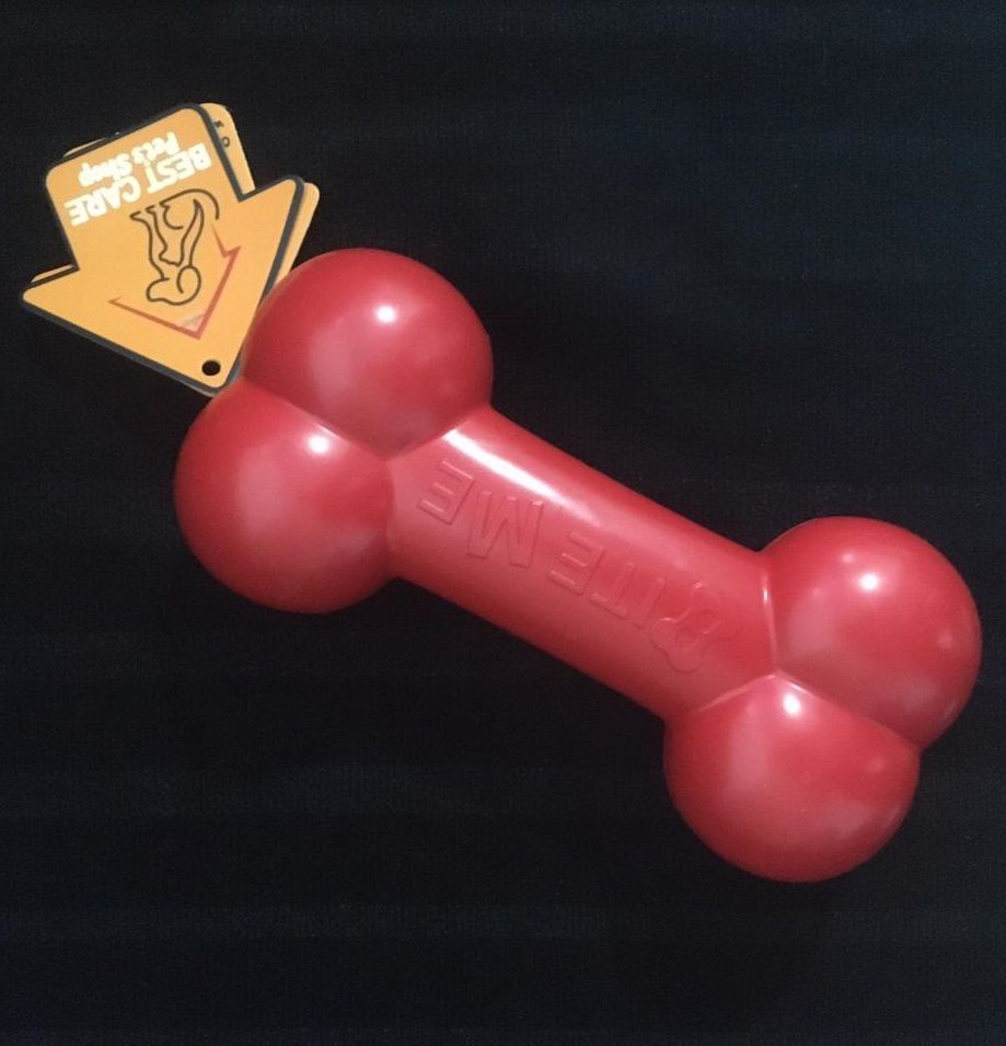 Toy Bone Hard Rubber Red