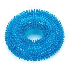 [PC02012] Toy Rubber Doughnut Squeaky With Spike, Rs.920.00