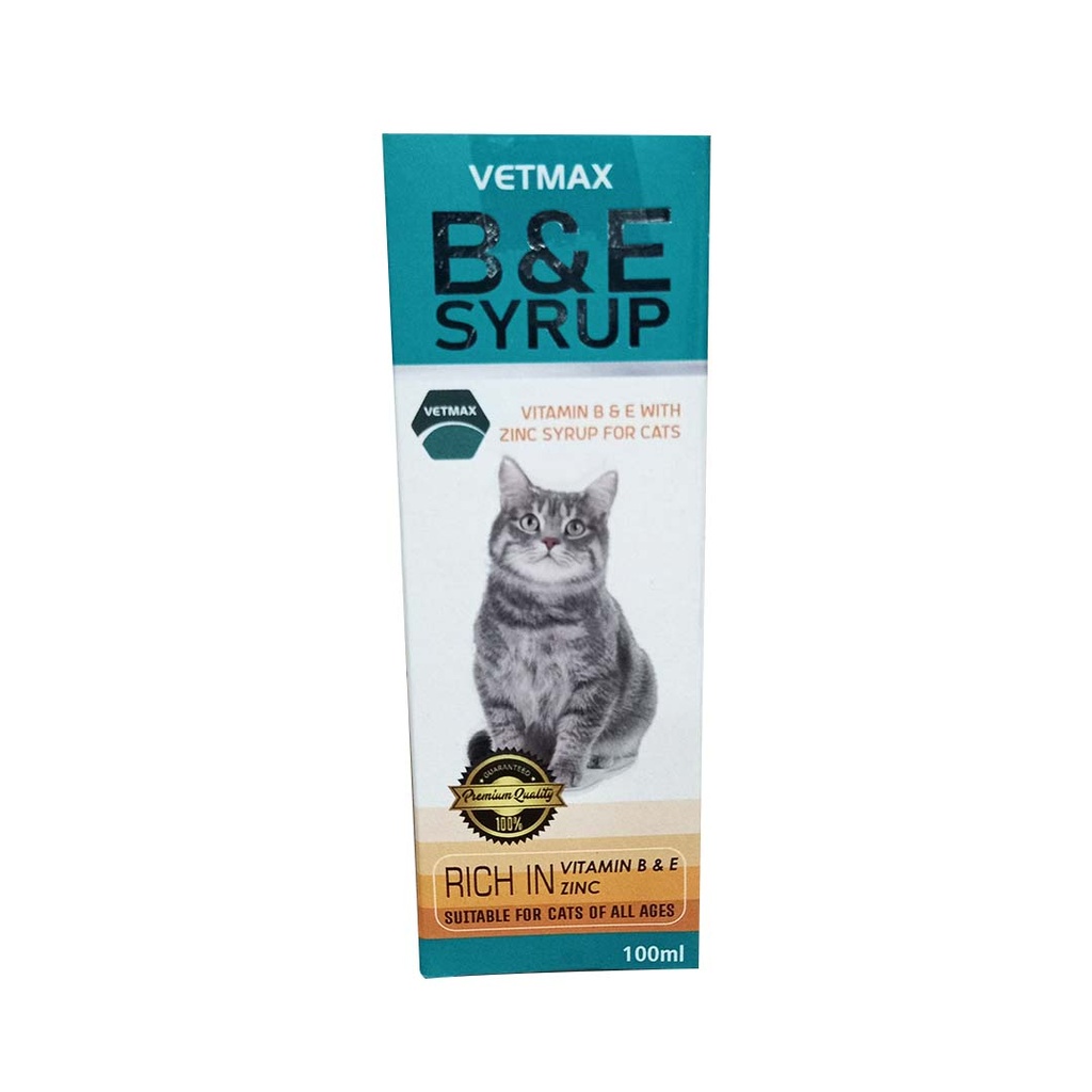 [PC03307] Vetmax B & E Syrup 100ml, Rs.1,250.00