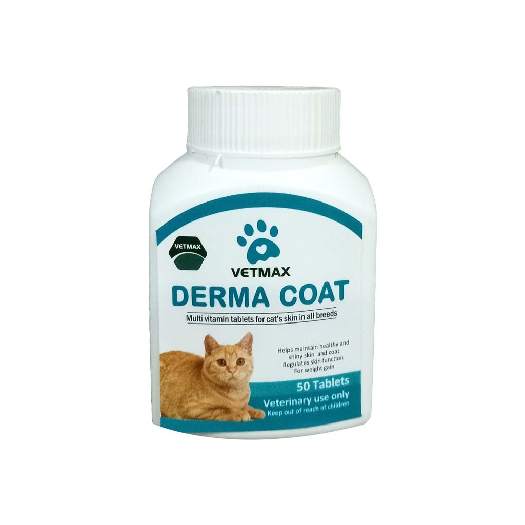 [PC03304] Vetmax Derma Coat 50 Tabs, Rs.730.00