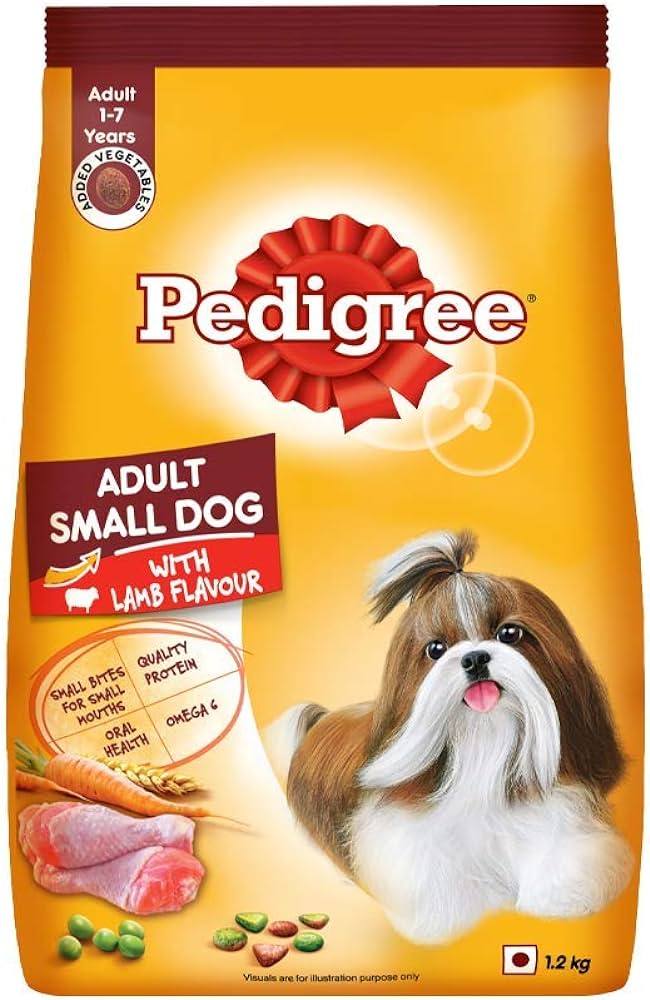 [PC01557] Pedigree Adult Small Breed 1.2Kg, Rs.925.00