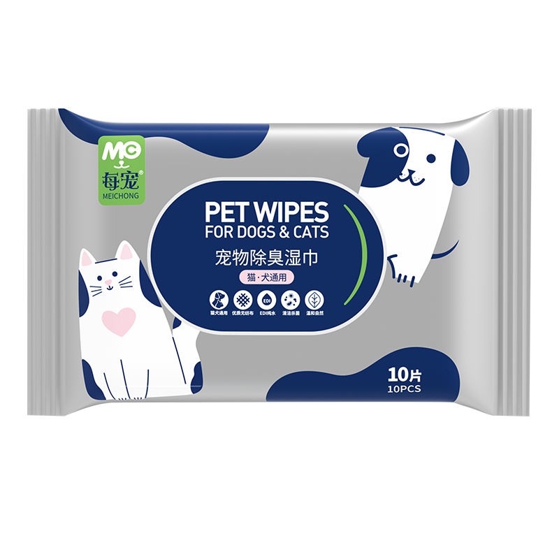 [PC03492] Pet Wipes For Dog & Cats 10 pcs (1), Rs.490.00