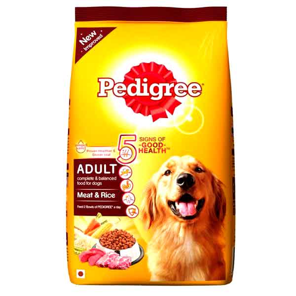 [PC03869] Pedigree Adult Meat & Rice 2.8Kg (3), Rs.4,800.00