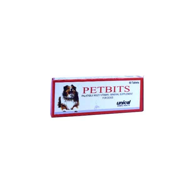 [PC03879] Pet Bits 60 Tabs (1), Rs.695.00