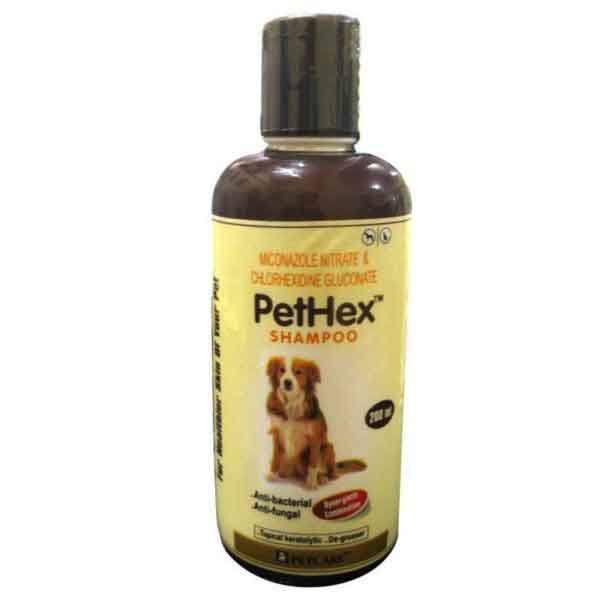 [PC01588] Pet hex skin care shampoo 200ml (2), Rs.4,250.00