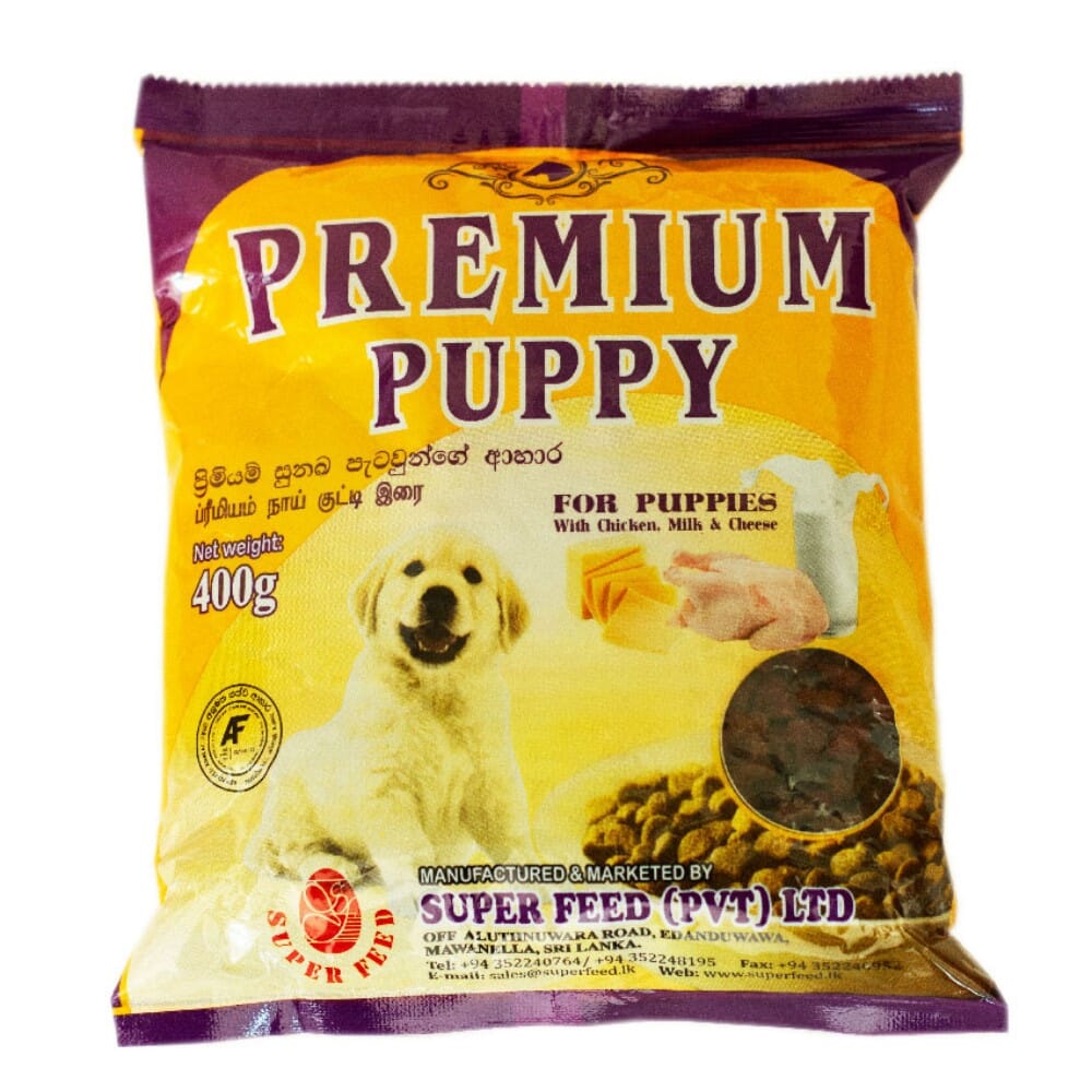 [PC03904] Premium Dog Food Puppy 400g (1), Rs.375.00