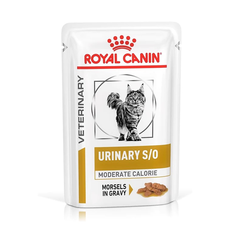 [PC02924] Royal Canin Cat Urinary S/O Moderate Calorie Gravy Pouch 85g (1), Rs.734.00
