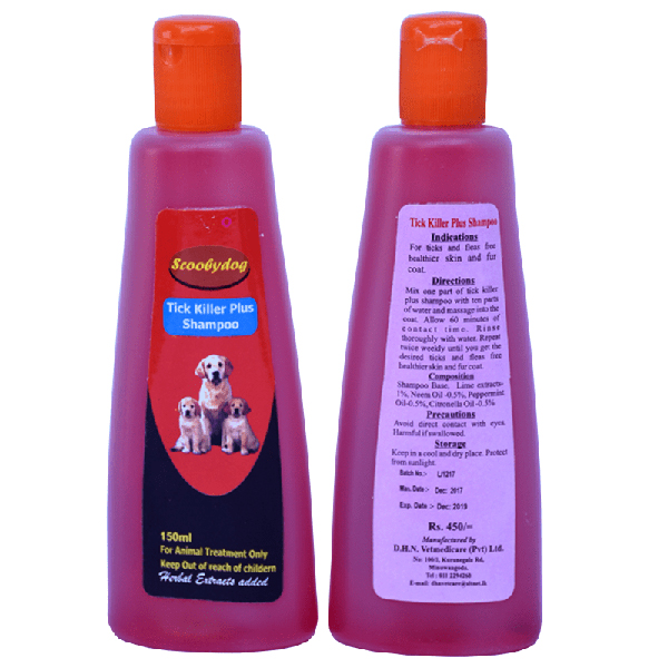 [PC03980] Scooby dog tick killer shampoo 150ml (1), Rs.850.00