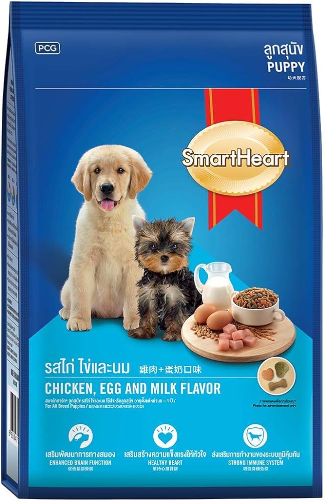 [PC02899] Smart Heart Puppy Chicken, Egg & Milk 450g (4), Rs.810.00, OPD Rs.810.00