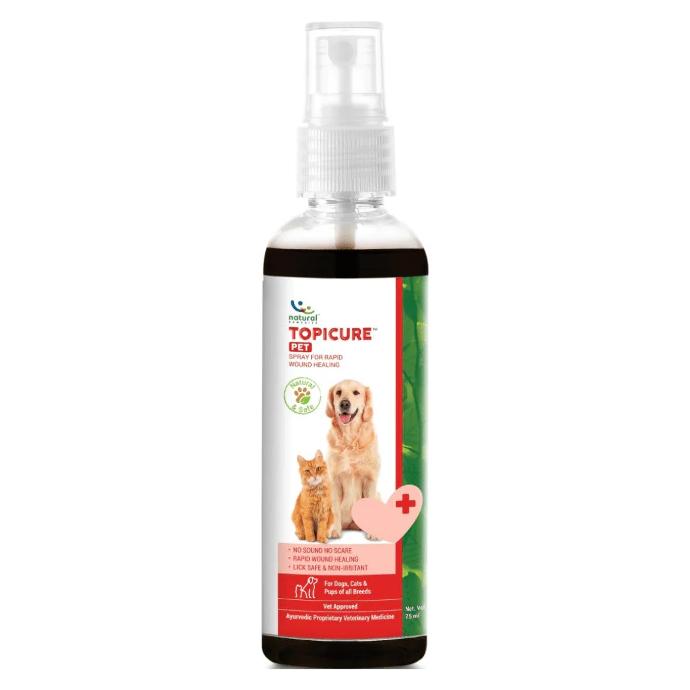 [PC02545] Topicure Pet Wound Spray 75ml (4), Rs.1,400.00, OPD Rs.1,400.00