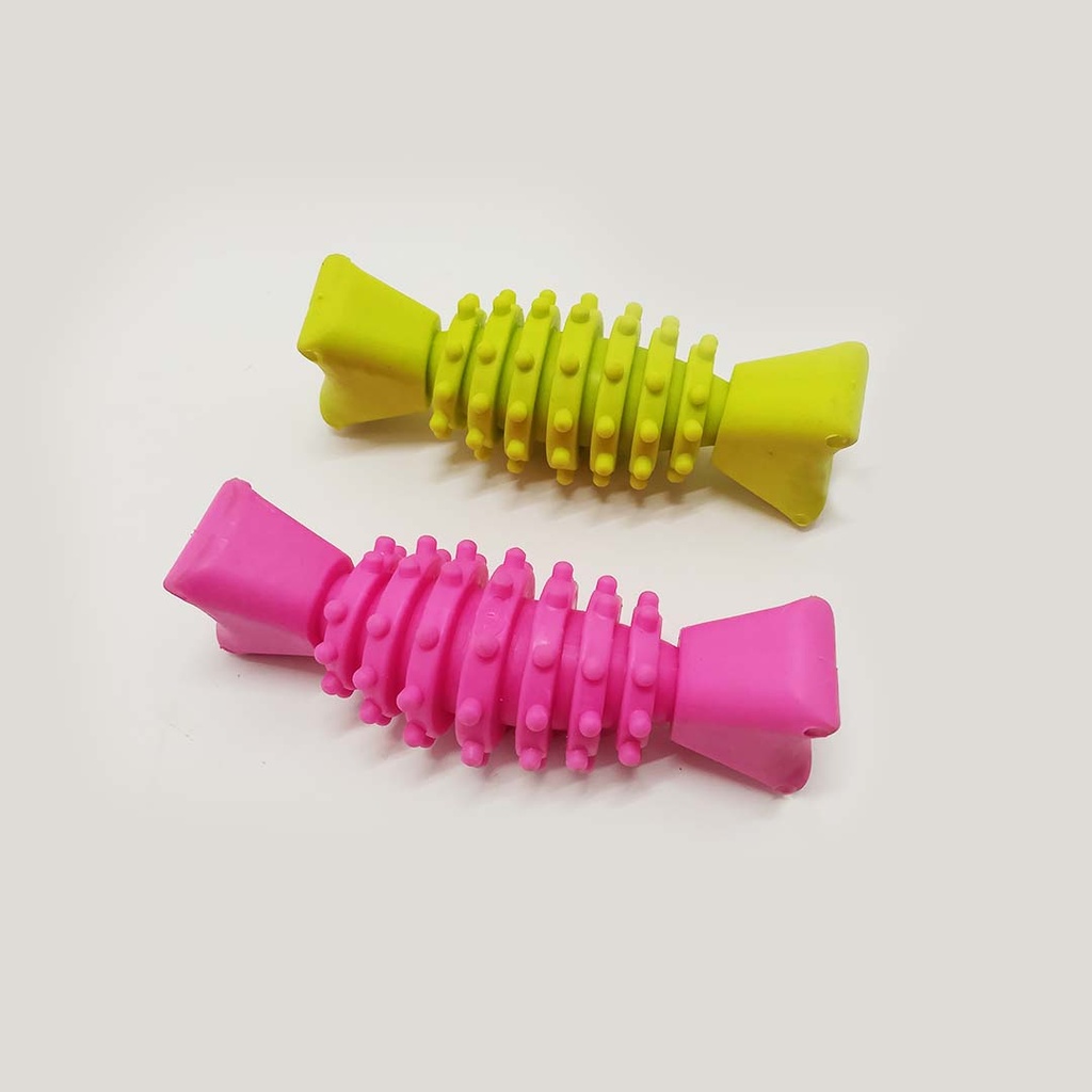 [PC04042] Toy Fish Bone Chewable With Gear Ring (1), Rs.490.00