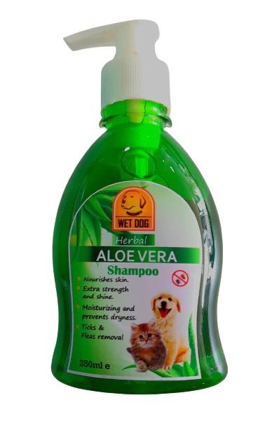 [PC02412] Wet Dog Aloevera Shampoo 250ml (3), Rs.800.00