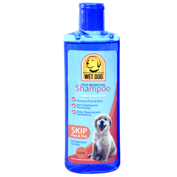 [PC04077] Wet Dog Tick Removal Shampoo 210ml, Rs.875.00