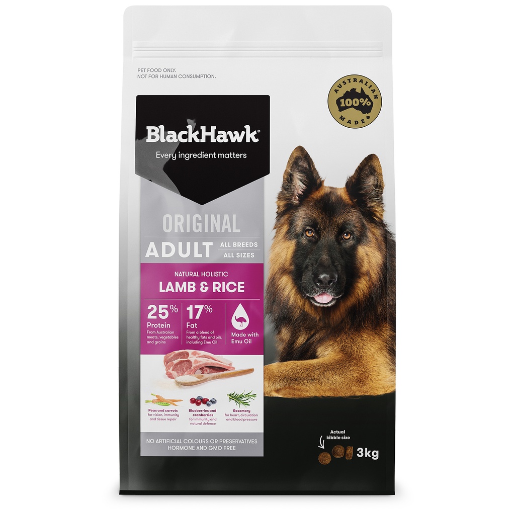 [PC03549] Blackhawk Adult Lamb & Rice 03kg (4), Rs.8,750.00