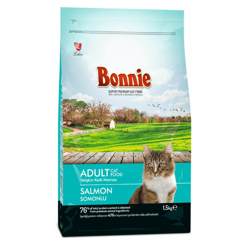[PC02593] Bonnie Cat Adult Salmon 1.5Kg, Rs.3,850.00