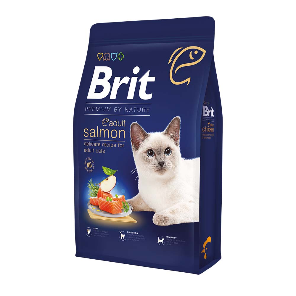 Brit PBN Cat Adult Salmon 8Kg
