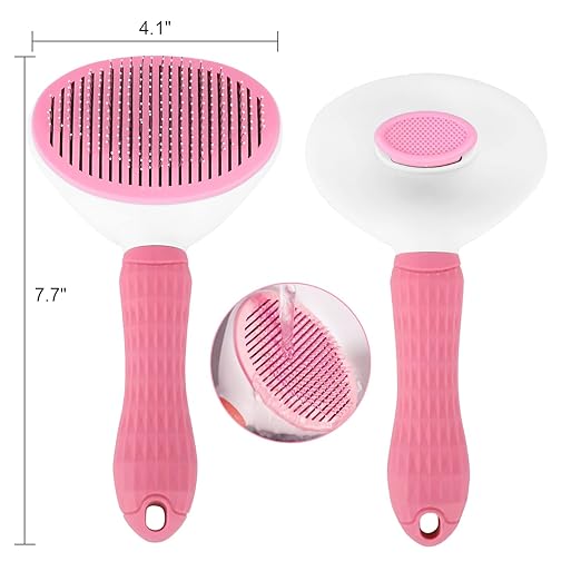 [PC03563] Brush Slicker Self Cleaner Oval (2), Rs.2,100.00