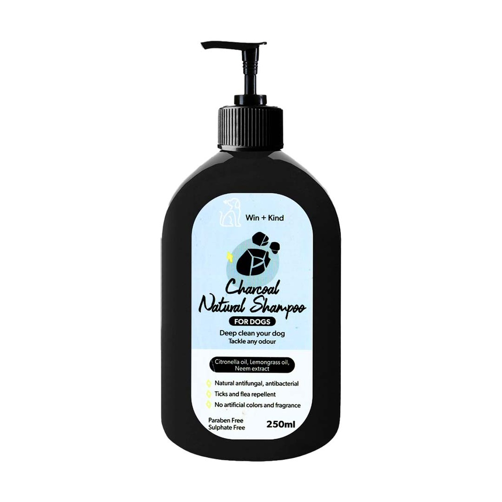 [PC02986] Charcoal Natural Shampoo 250ml (2), Rs.980.00