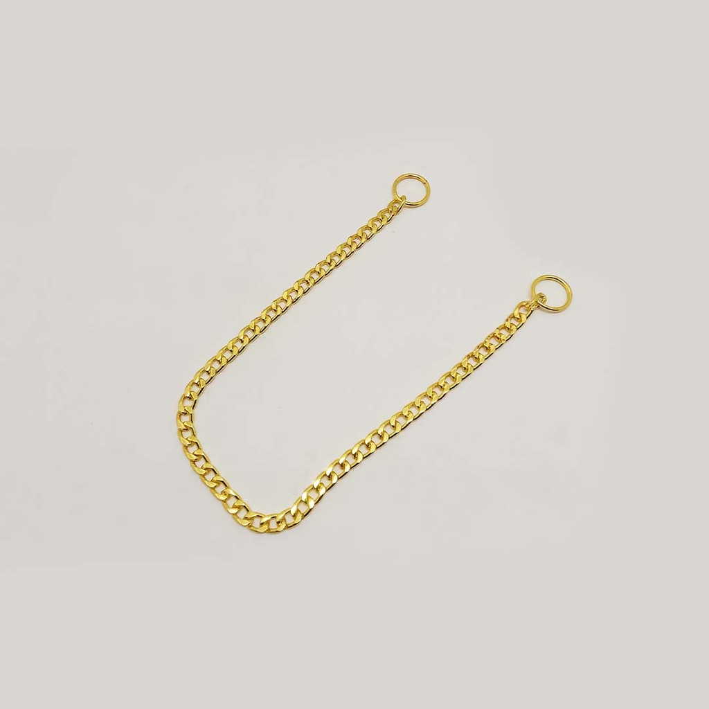 [PC02940] Choker Chain Gold Plated 2.5mm (2), Rs.800.00