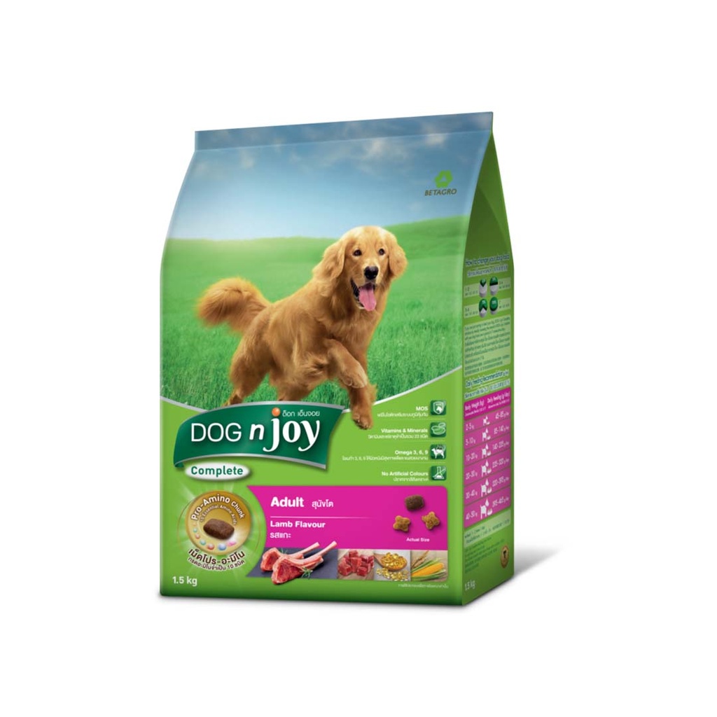 [PC03134] Dog N Joy Dog Adult Lamb 1.5Kg (3), Rs.2,500.00