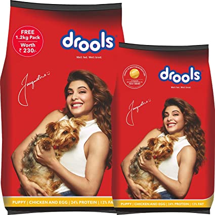 [PC03646] Drools puppy chicken & egg 3kg + 700g Free (2), Rs.4,150.00