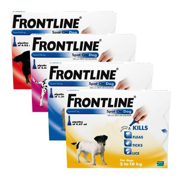 [PC03676] Frontline Spot On 02-10kg - S (3), Rs.1,800.00