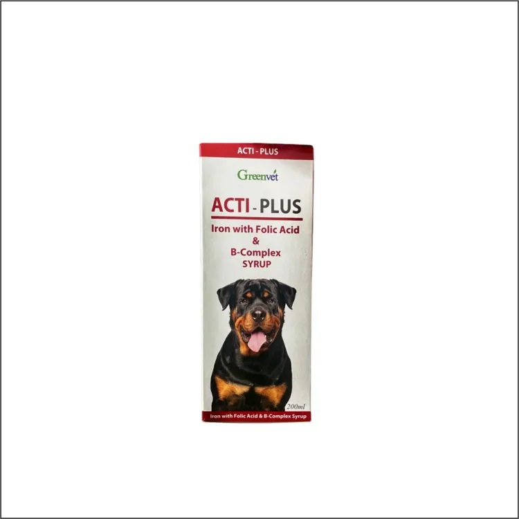 [PC02406] Greenvet Acti Plus Syrup 200ml (4), Rs.950.00