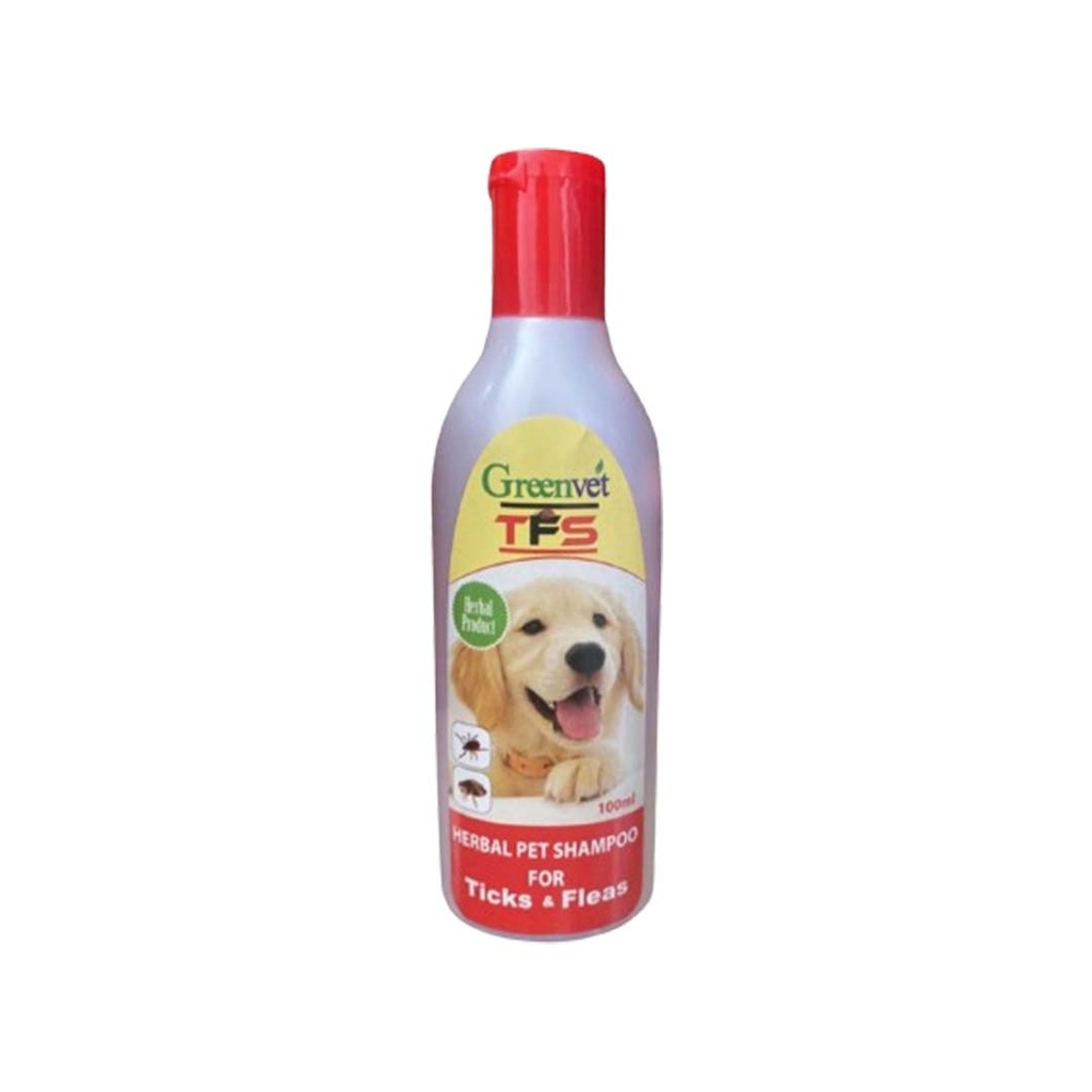 [PC03682] Greenvet Ticks & Fleas Shampoo 100 ml (4), Rs.450.00, OPD Rs.450.00