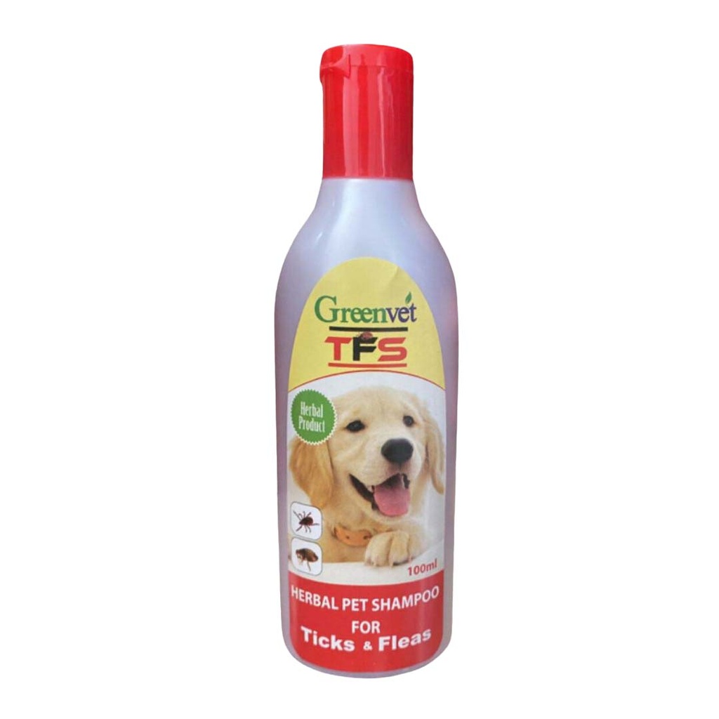 [PC02561] Greenvet Ticks & Fleas Shampoo 200 ml (2), Rs.950.00