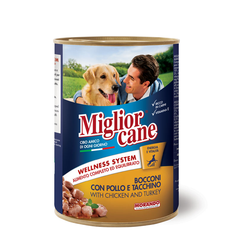 [PC03787] Miglior Cane Chunks With Chicken & Turkey 405g (3), Rs.590.00
