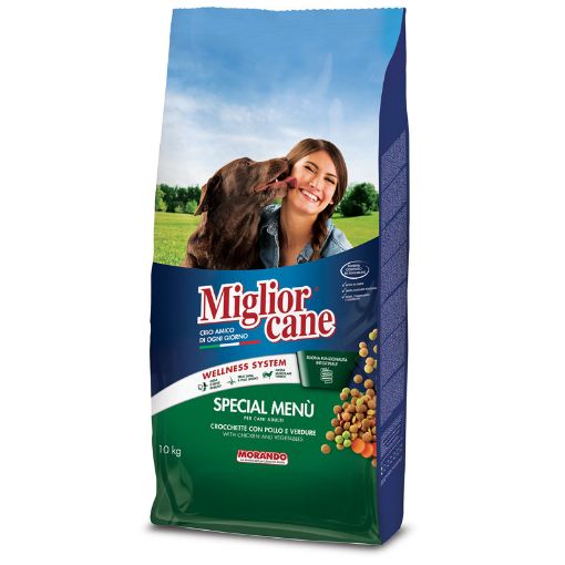[PC03790] Miglior Cane Special Menu  Kibbles With Chicken & Vegetables 10Kg (2), Rs.14,750.00
