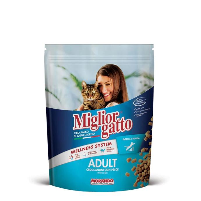 [PC01247] Miglior Gatto Adult Kibbles With Fish 400g (2), Rs.950.00