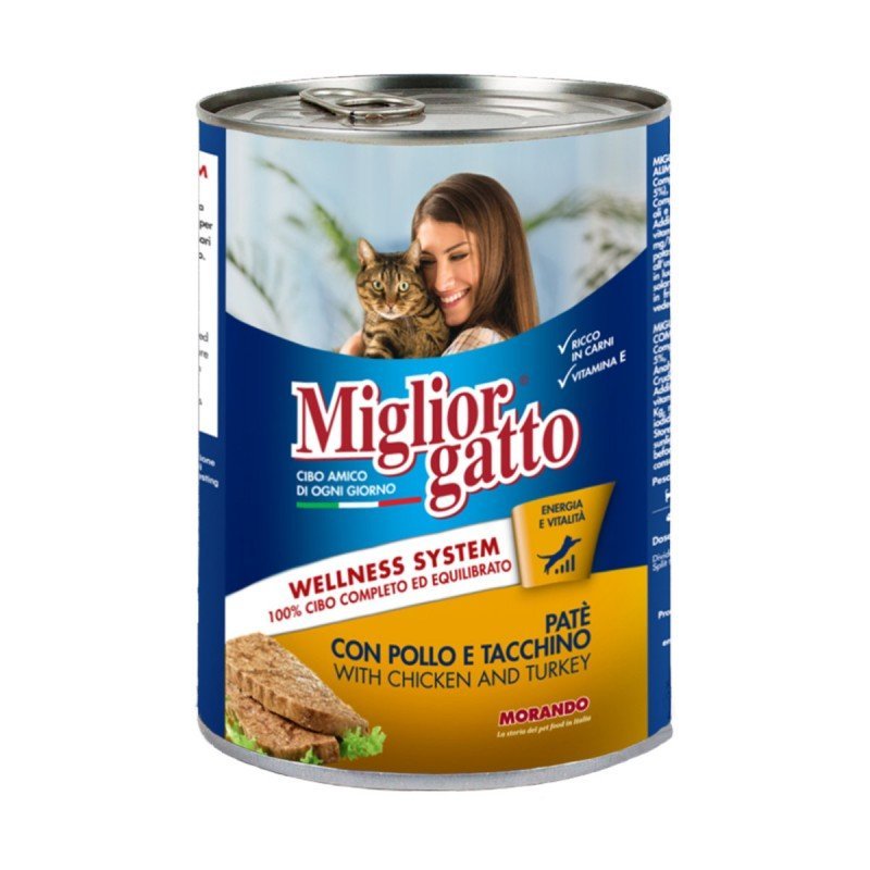 [PC03797] Miglior Gatto Pate With Chicken & Turkey 400g (4), Rs.590.00