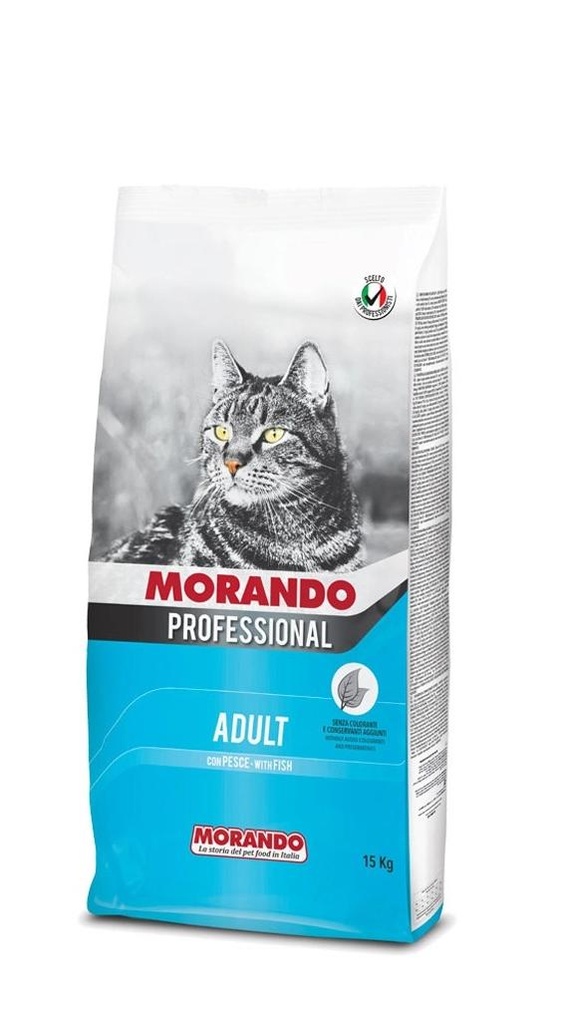 [PC02394] Morando Professional Cat Adult Kibbles With Fish 15Kg, Rs.29,500.00