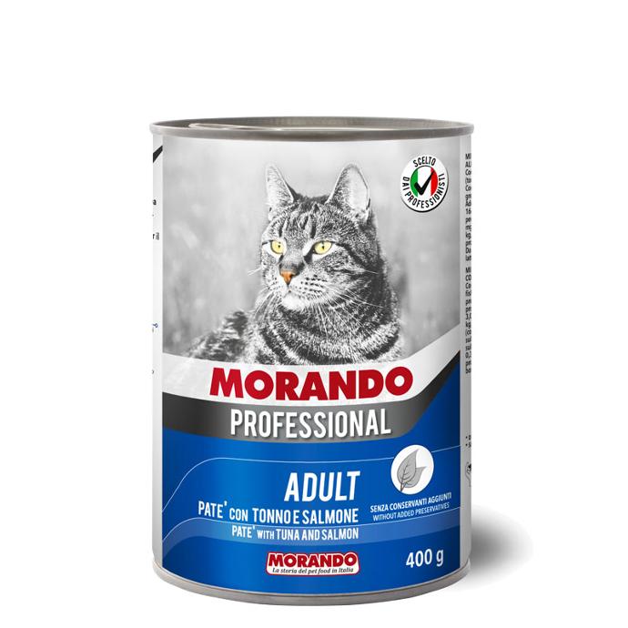[PC02396] Morando Professional Cat Adult Pate With White Fish & Shrimp 400g (2), Rs.650.00
